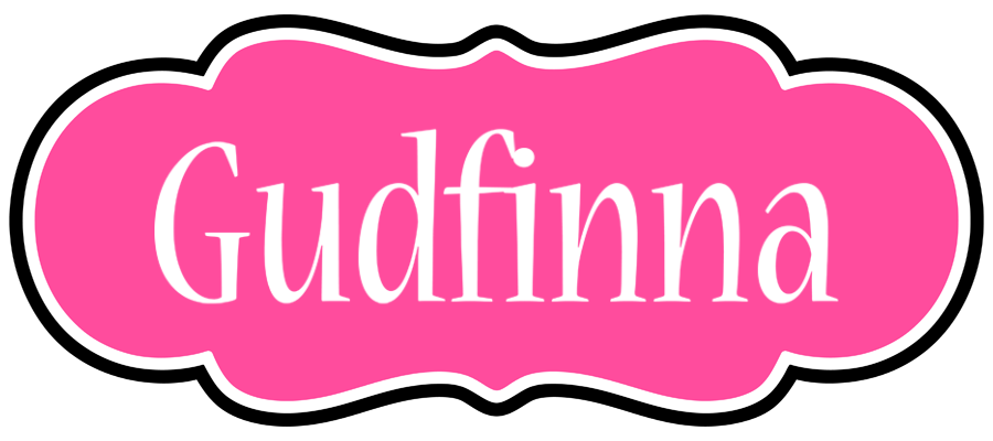 Gudfinna invitation logo