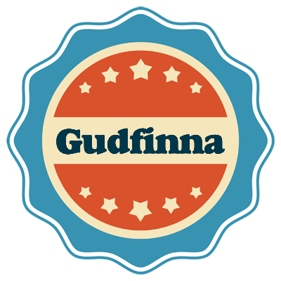 Gudfinna labels logo