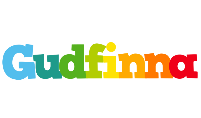 Gudfinna rainbows logo