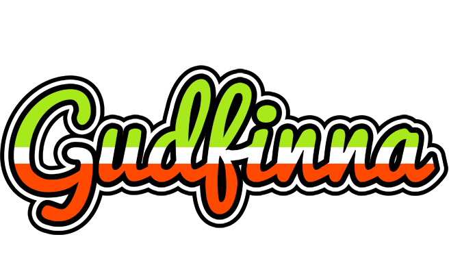 Gudfinna superfun logo