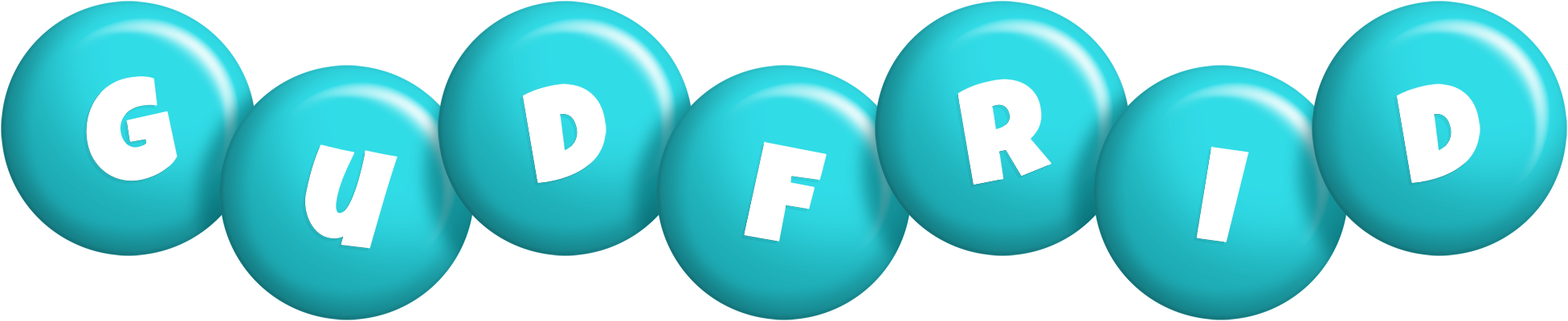 Gudfrid candy-azur logo