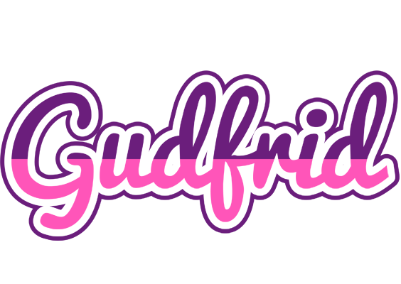 Gudfrid cheerful logo
