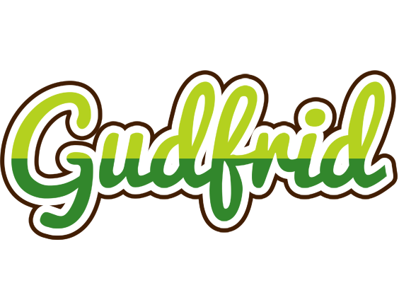 Gudfrid golfing logo