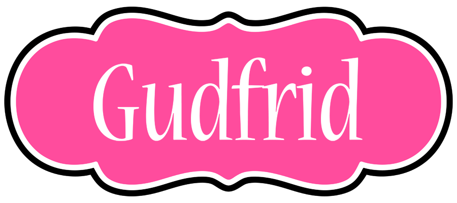 Gudfrid invitation logo