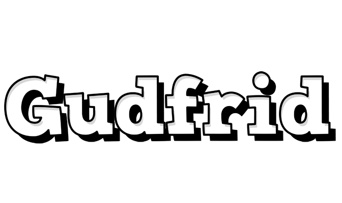 Gudfrid snowing logo