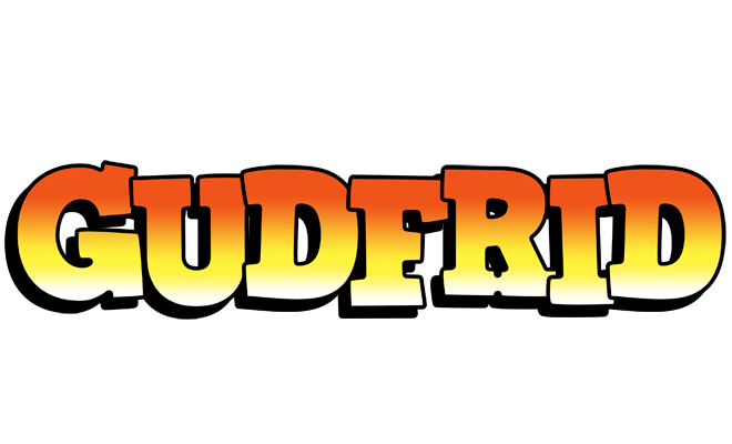 Gudfrid sunset logo