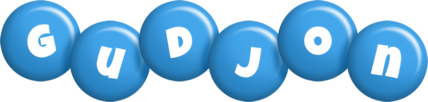 Gudjon candy-blue logo