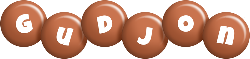 Gudjon candy-brown logo