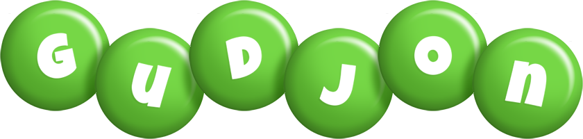 Gudjon candy-green logo