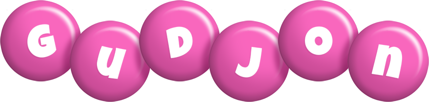 Gudjon candy-pink logo