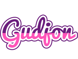 Gudjon cheerful logo