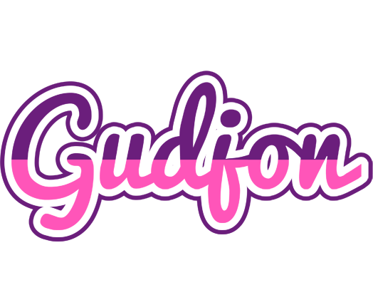 Gudjon cheerful logo