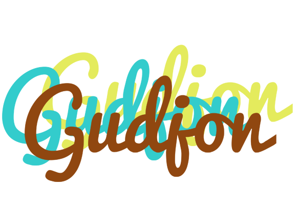 Gudjon cupcake logo