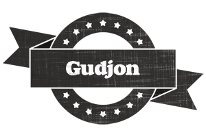 Gudjon grunge logo