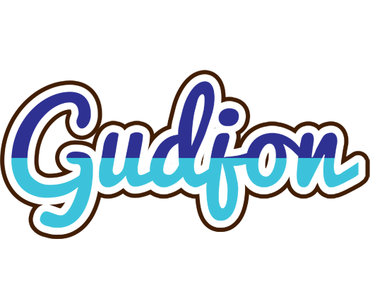 Gudjon raining logo