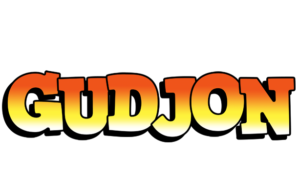 Gudjon sunset logo