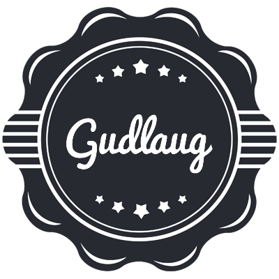 Gudlaug badge logo