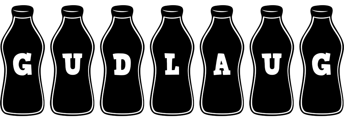 Gudlaug bottle logo