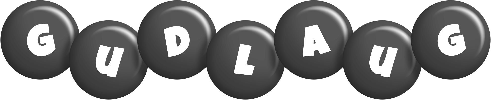 Gudlaug candy-black logo