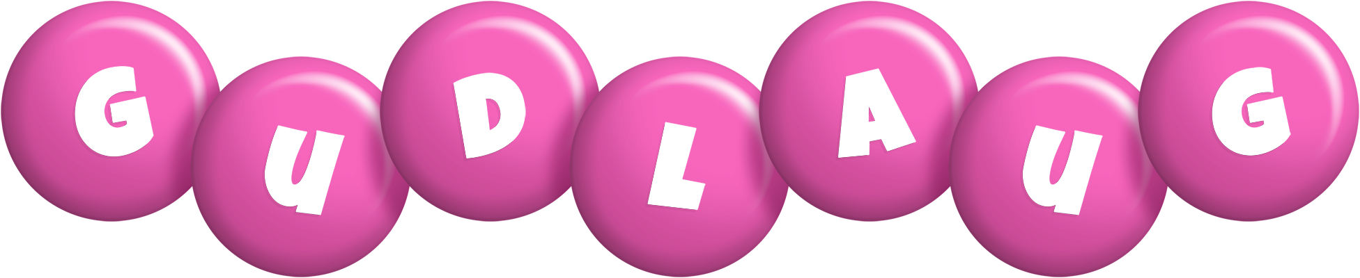 Gudlaug candy-pink logo