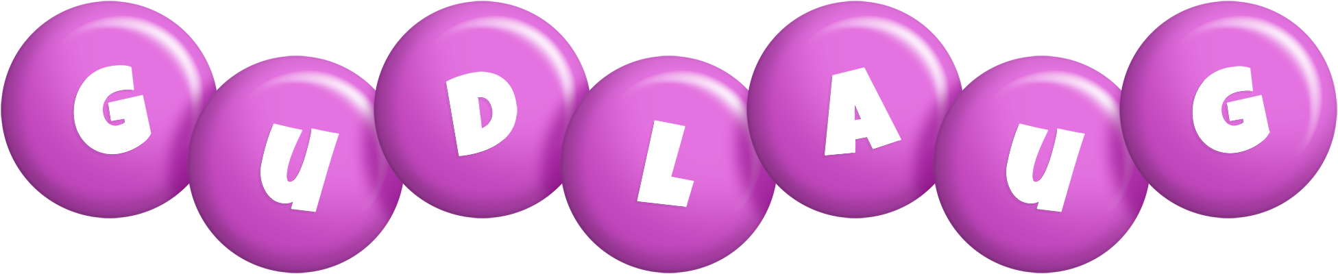 Gudlaug candy-purple logo
