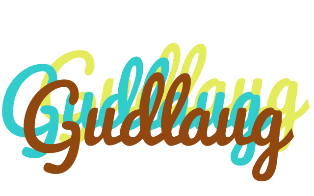 Gudlaug cupcake logo