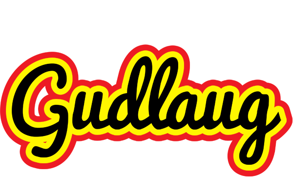 Gudlaug flaming logo