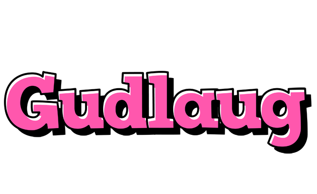 Gudlaug girlish logo