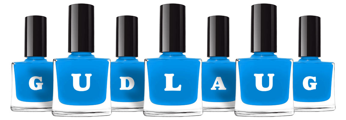 Gudlaug glossy logo