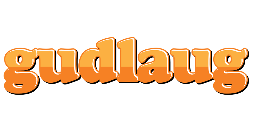 Gudlaug orange logo