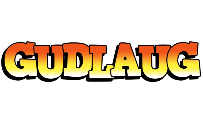 Gudlaug sunset logo
