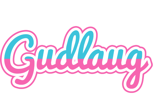 Gudlaug woman logo