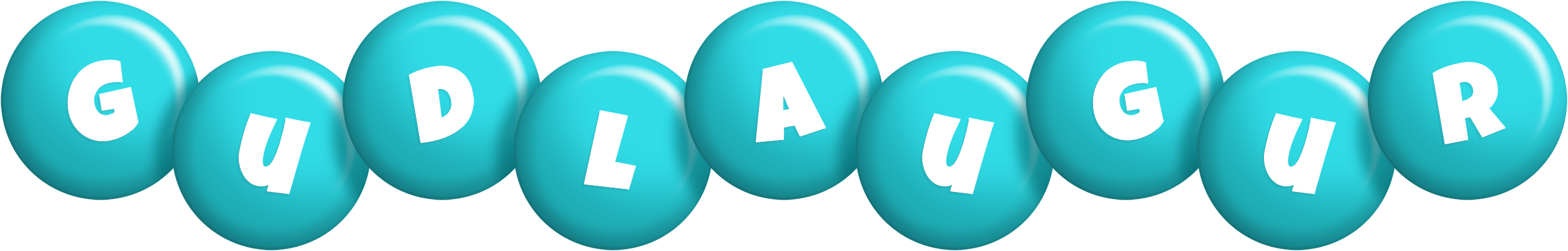Gudlaugur candy-azur logo