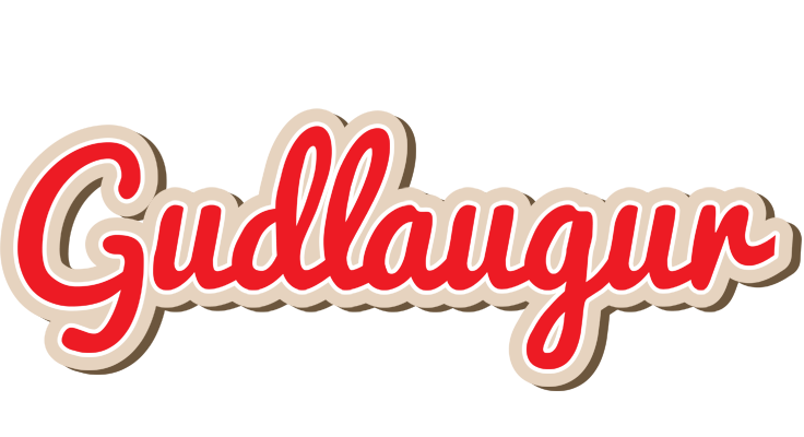 Gudlaugur chocolate logo