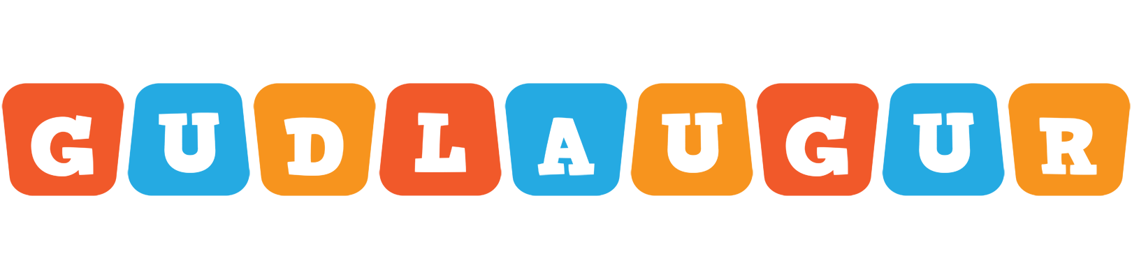 Gudlaugur comics logo