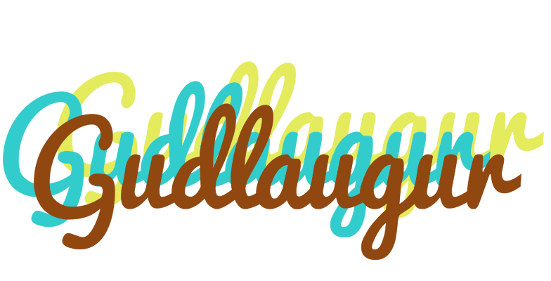 Gudlaugur cupcake logo