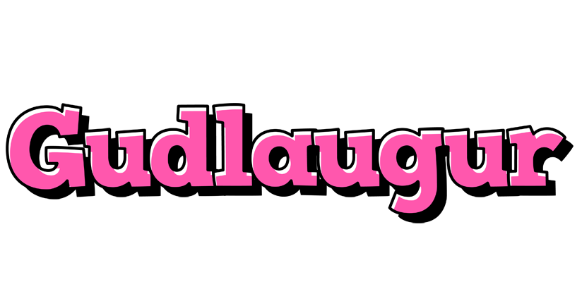Gudlaugur girlish logo