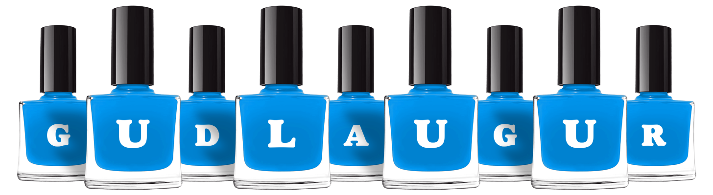 Gudlaugur glossy logo