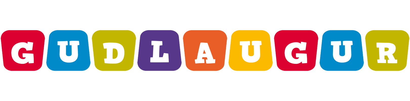 Gudlaugur kiddo logo