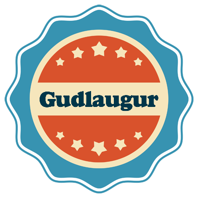 Gudlaugur labels logo