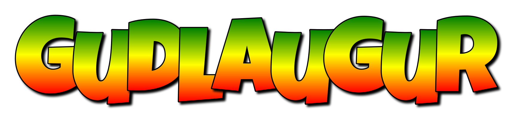 Gudlaugur mango logo