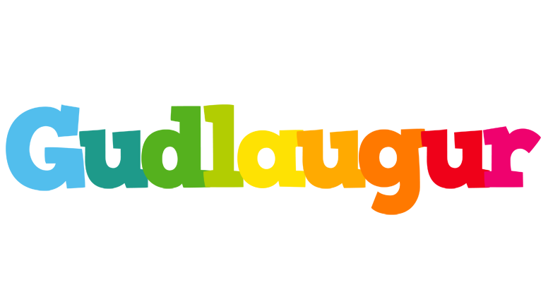 Gudlaugur rainbows logo