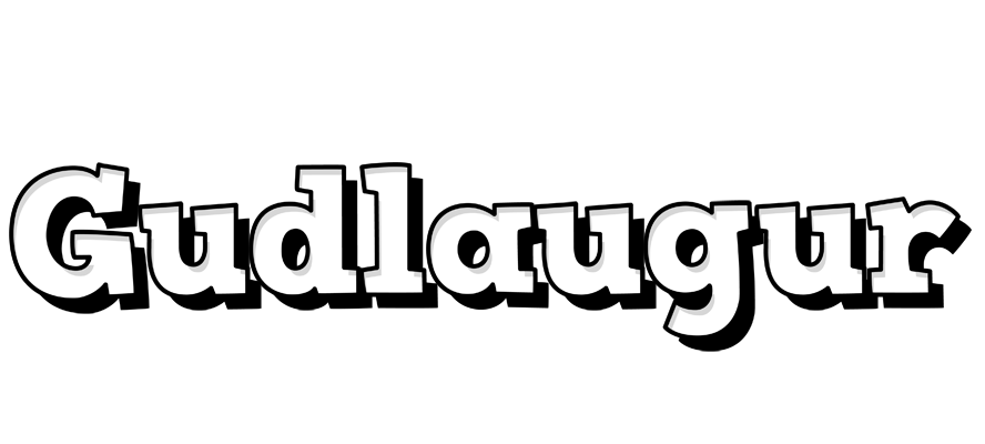 Gudlaugur snowing logo