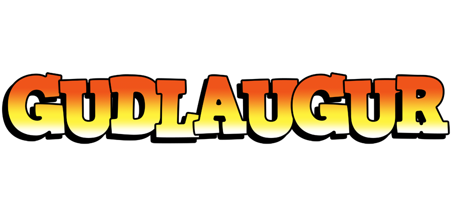 Gudlaugur sunset logo