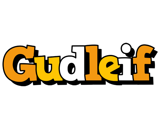 Gudleif cartoon logo