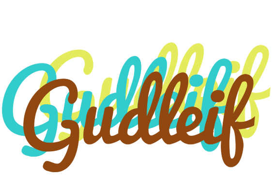 Gudleif cupcake logo