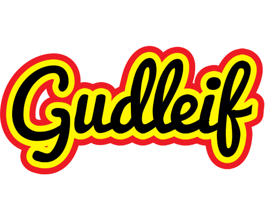 Gudleif flaming logo