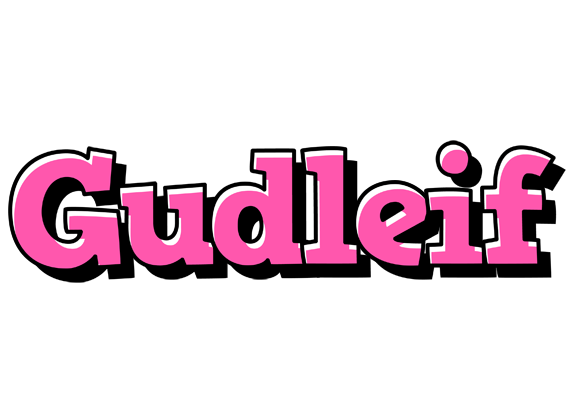 Gudleif girlish logo