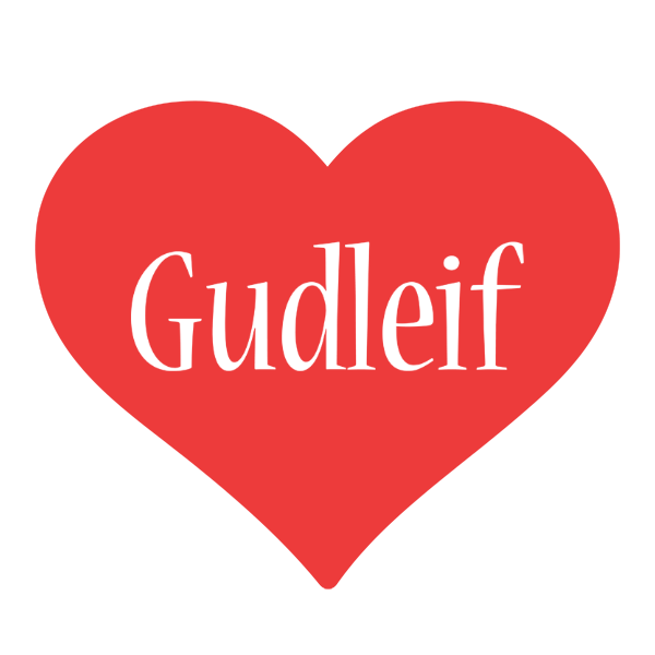 Gudleif love logo