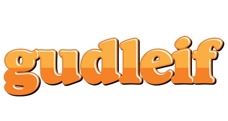 Gudleif orange logo